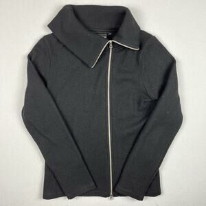 KUHL Women’s 100% Merino Wool Asymmetrical Jacket Size Medium Black